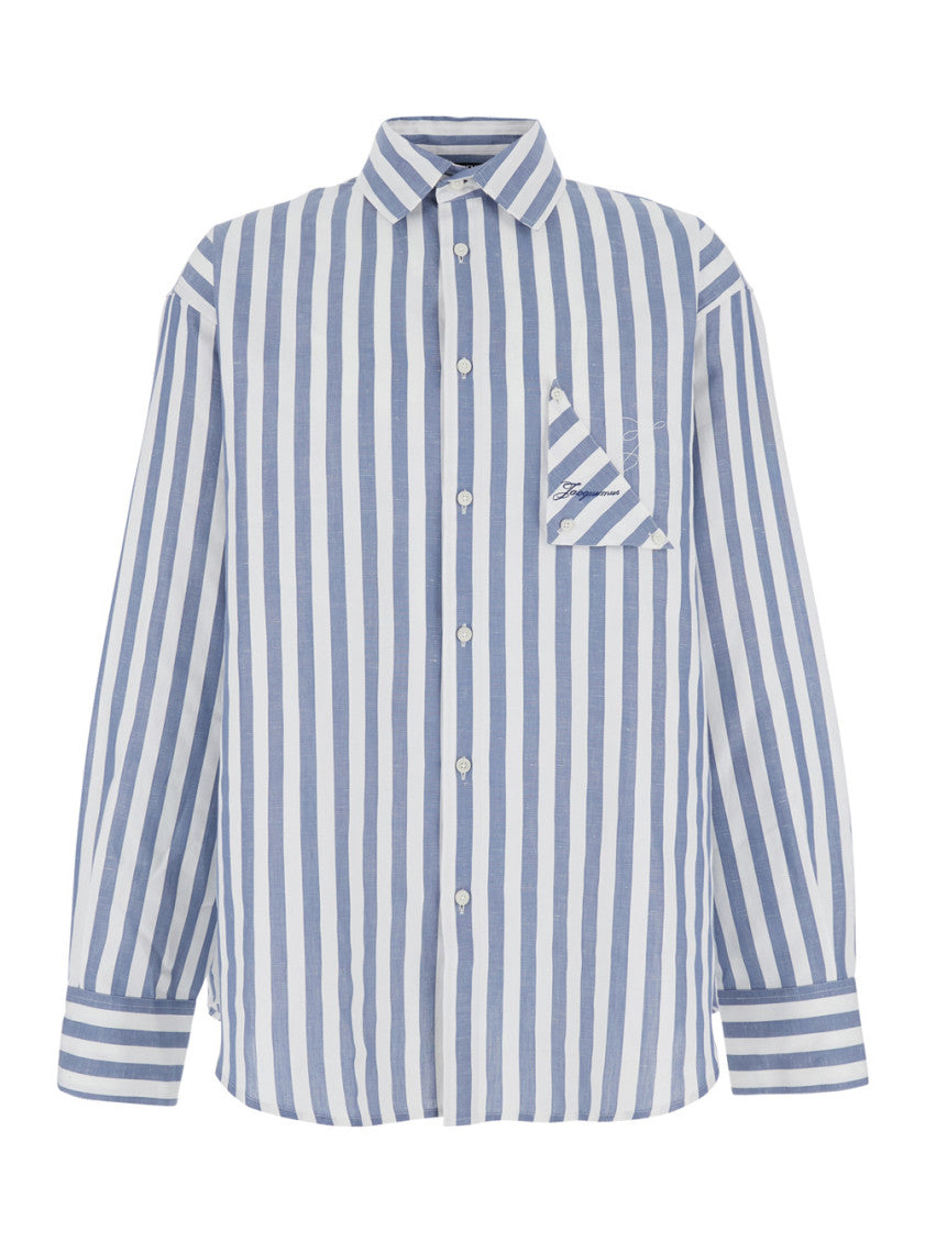 Light Blue Oversized Shirt 1