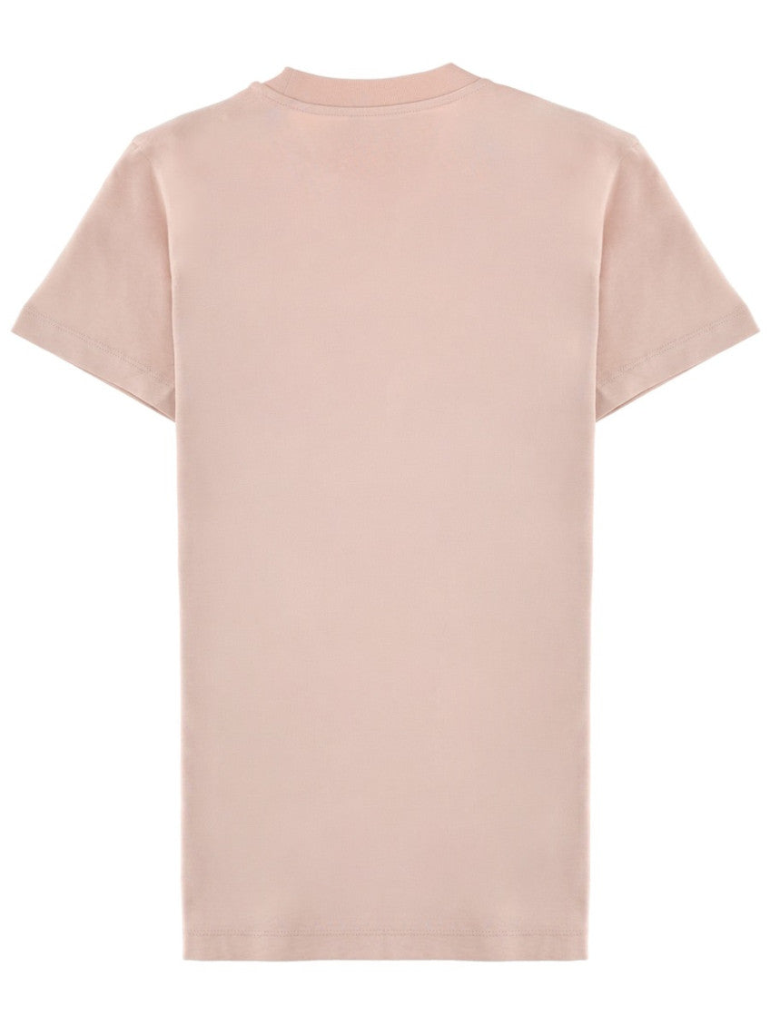 Light Pink Logo Crew Neck T-Shirt 2