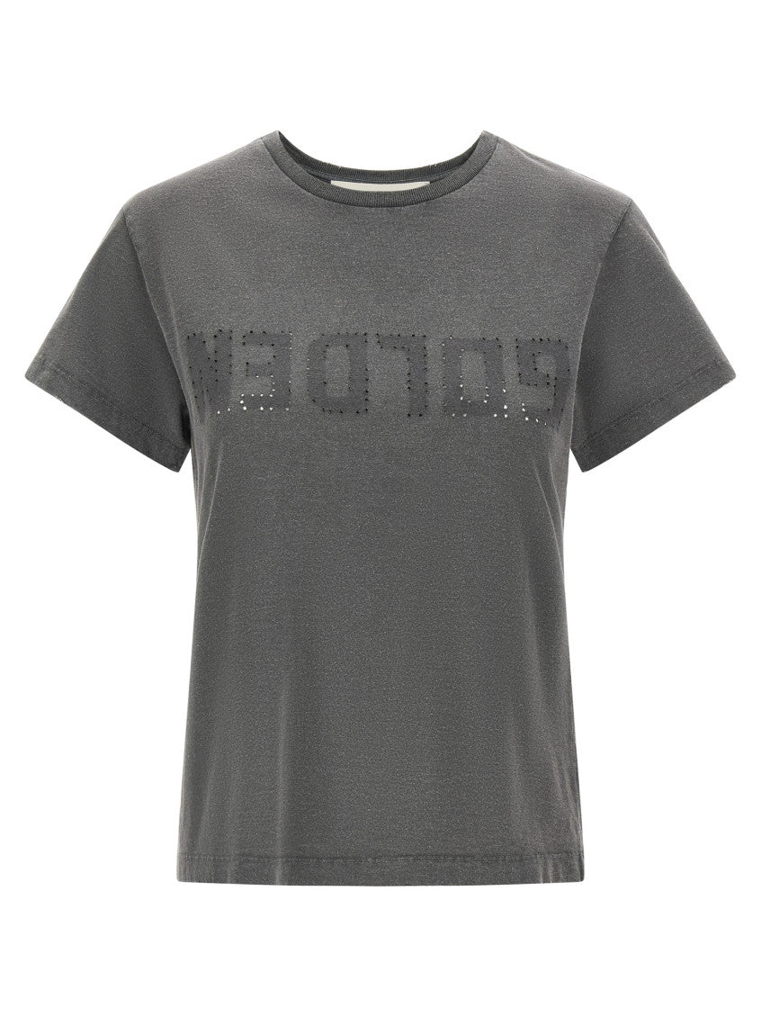 Grey Logo Crew Neck T-Shirt 1