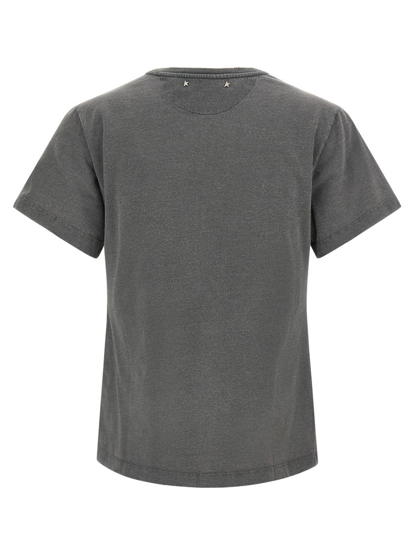 Grey Logo Crew Neck T-Shirt 2