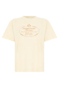 Yellow Graphic Crew Neck T-Shirt 1