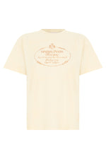 Yellow Graphic Crew Neck T-Shirt 1