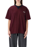 Red Stripes Crew Neck T-Shirt 1