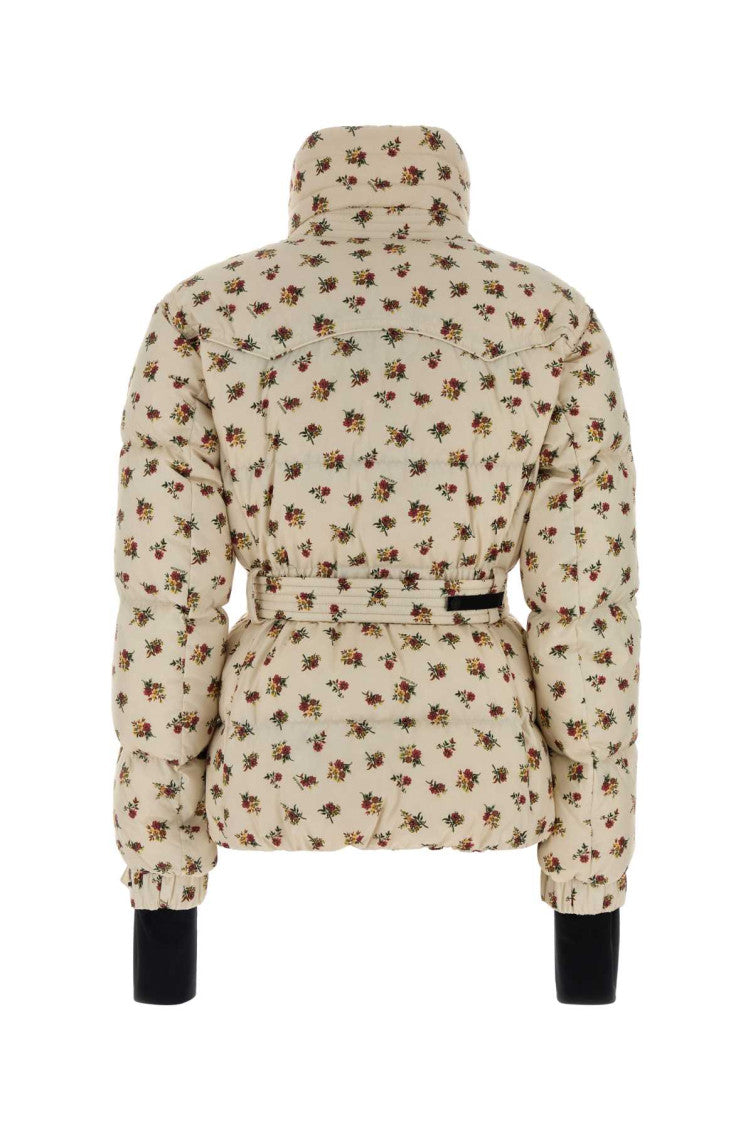 Multicolor Turtle Neck Jacket 2