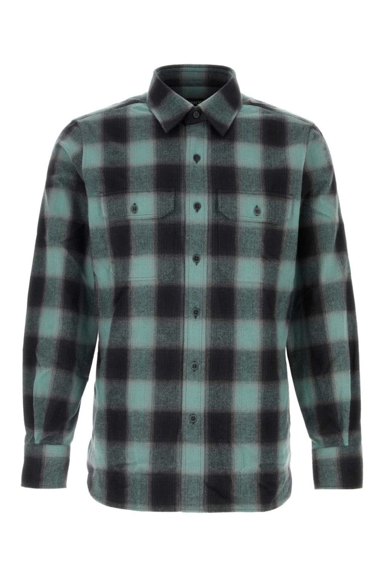 Green Regular Check Shirt 1