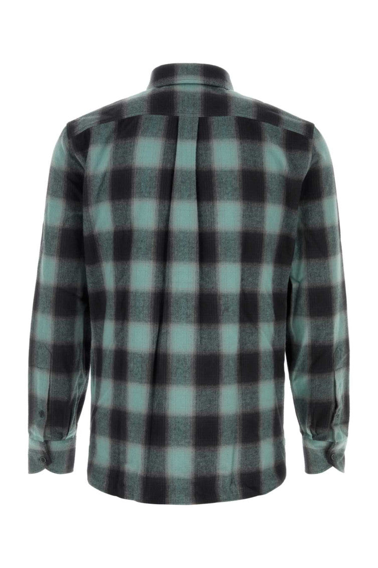Green Regular Check Shirt 2