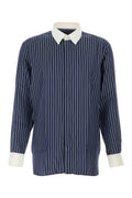 Blue Relaxed Stripes Shirt 1