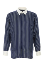 Blue Relaxed Stripes Shirt 1