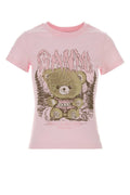 Pink Graphic Crew Neck Top 1
