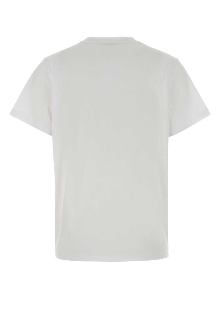 White Graphic Crew Neck Top 2