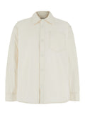 White Relaxed Logo Shirt 1