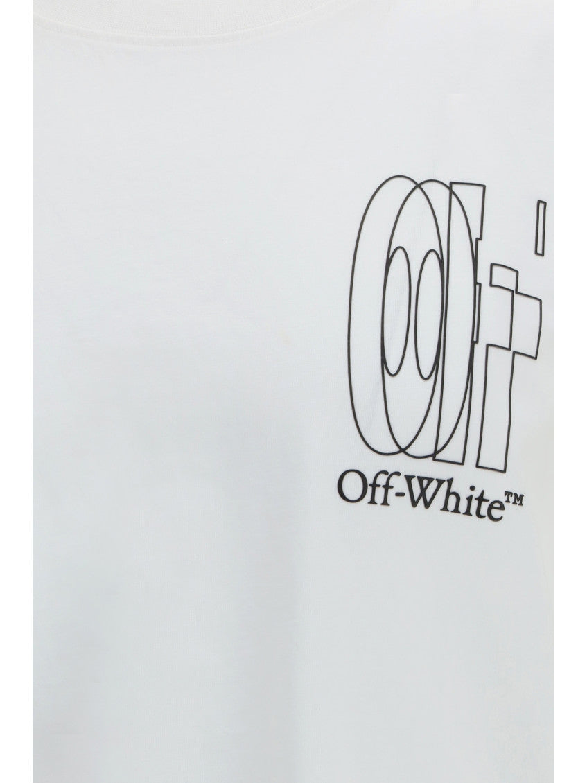 White Crew Neck T-Shirt 3