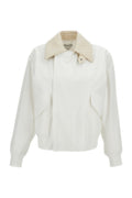White Shirt Collar Jacket 1