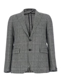 Grey Notched Lapel Blazer 1