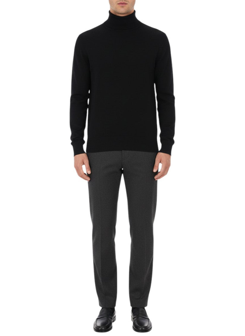 Black Turtle Neck Sweater 1