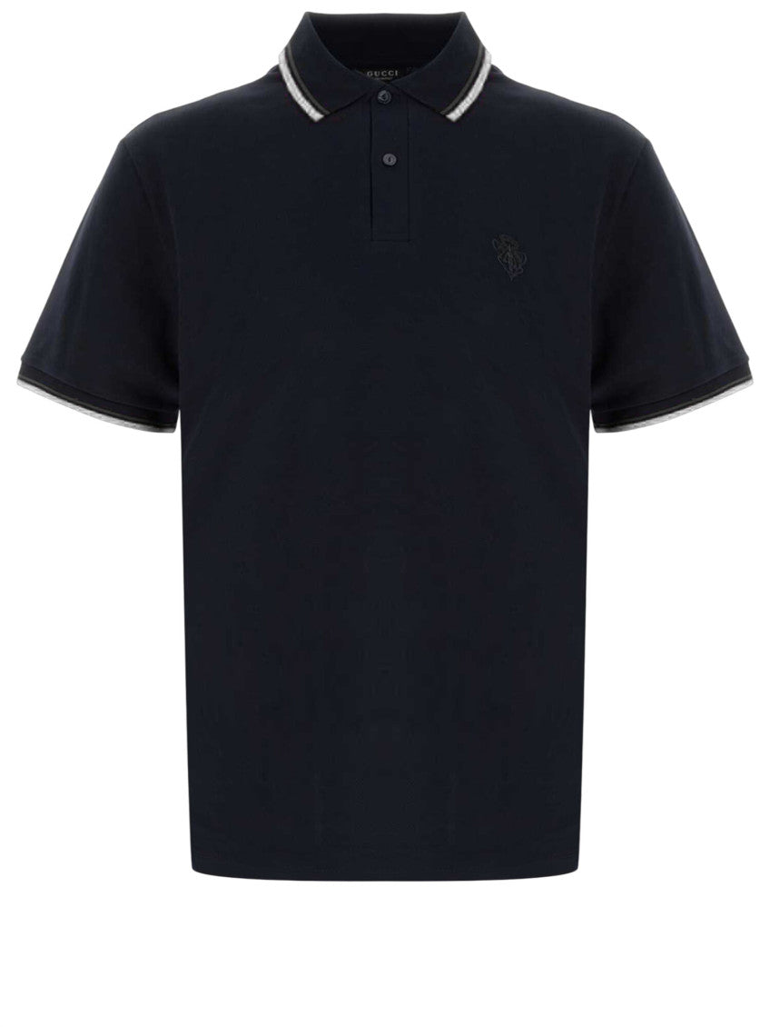 Black Shirt Collar Polo 1