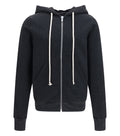 Black Regular Zip Up Hoodie 1