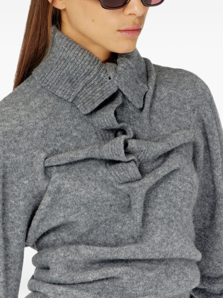 Grey Logo Sweatshirt 3