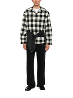 BlackWhite Checked Shirt 1