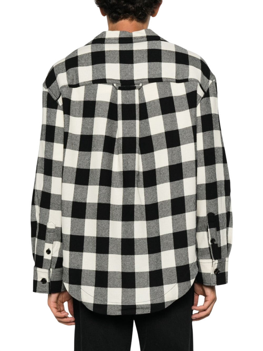 BlackWhite Checked Shirt 3