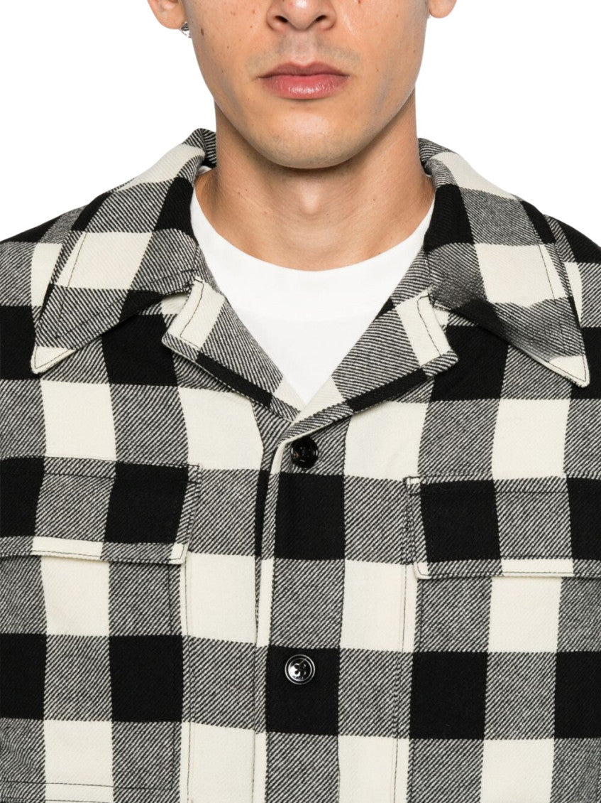 BlackWhite Checked Shirt 4
