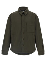 Green Logo Boxy Overshirt 1