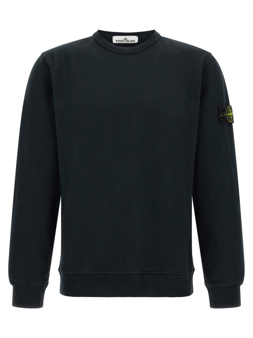 Navy Blue Crew Neck Sweatshirt 1