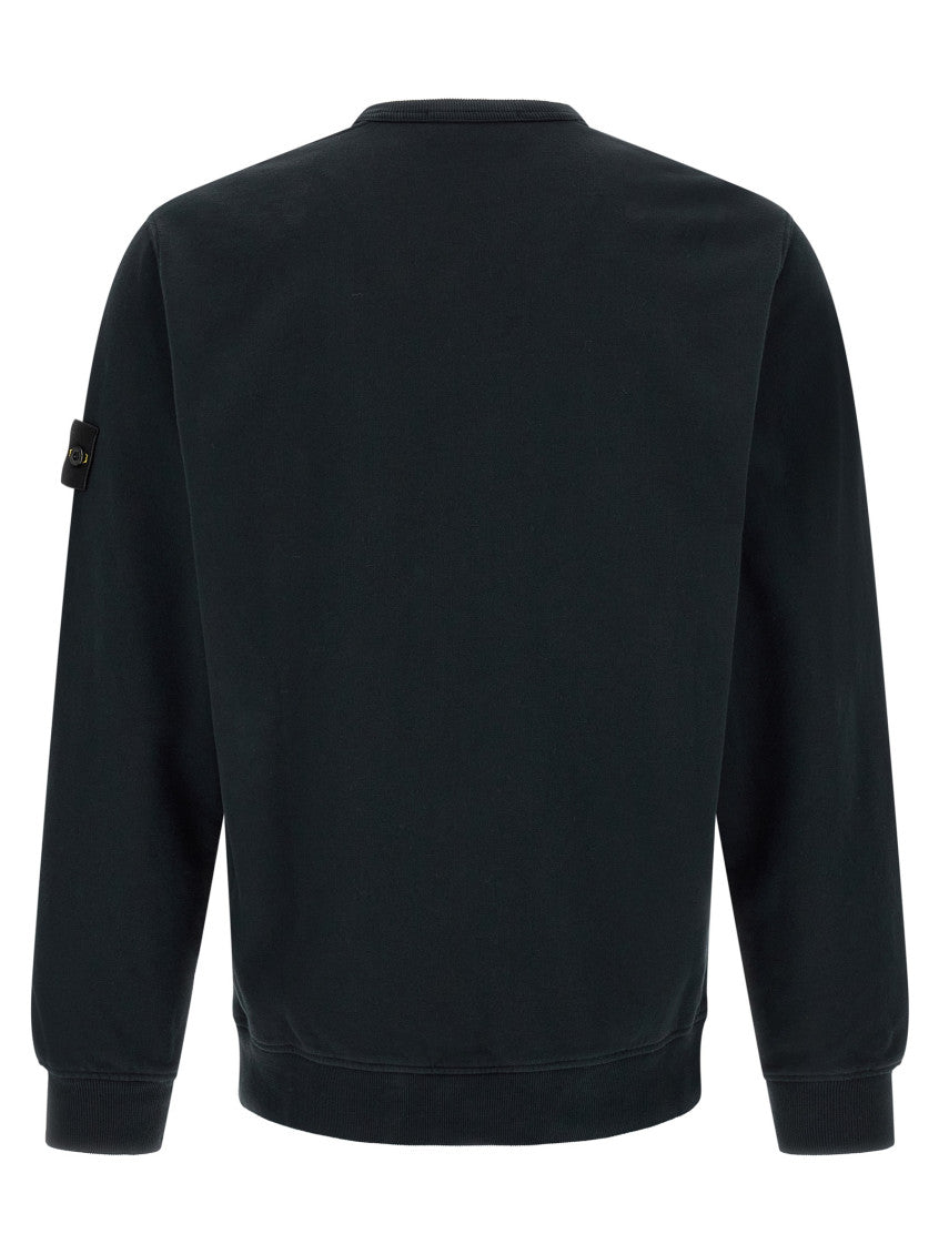 Navy Blue Crew Neck Sweatshirt 2