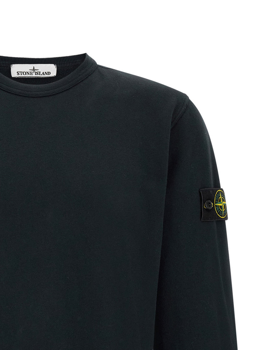 Navy Blue Crew Neck Sweatshirt 3