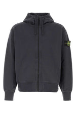 Dark Navy Zip Up Hoodie 1