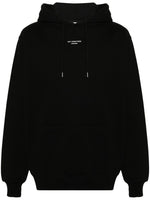 Black Slogan Classique Le Hoodie 1