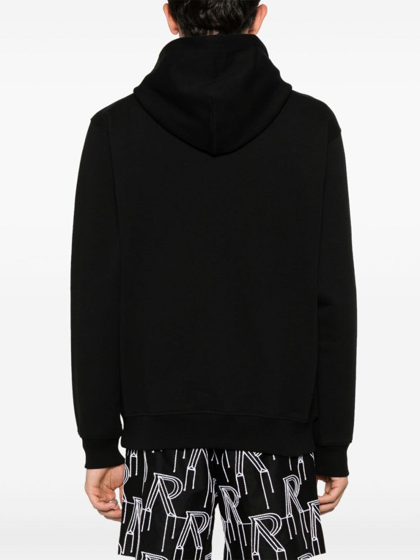 Black Slogan Classique Le Hoodie 5