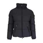 Black Quilted Hood Jacket 1