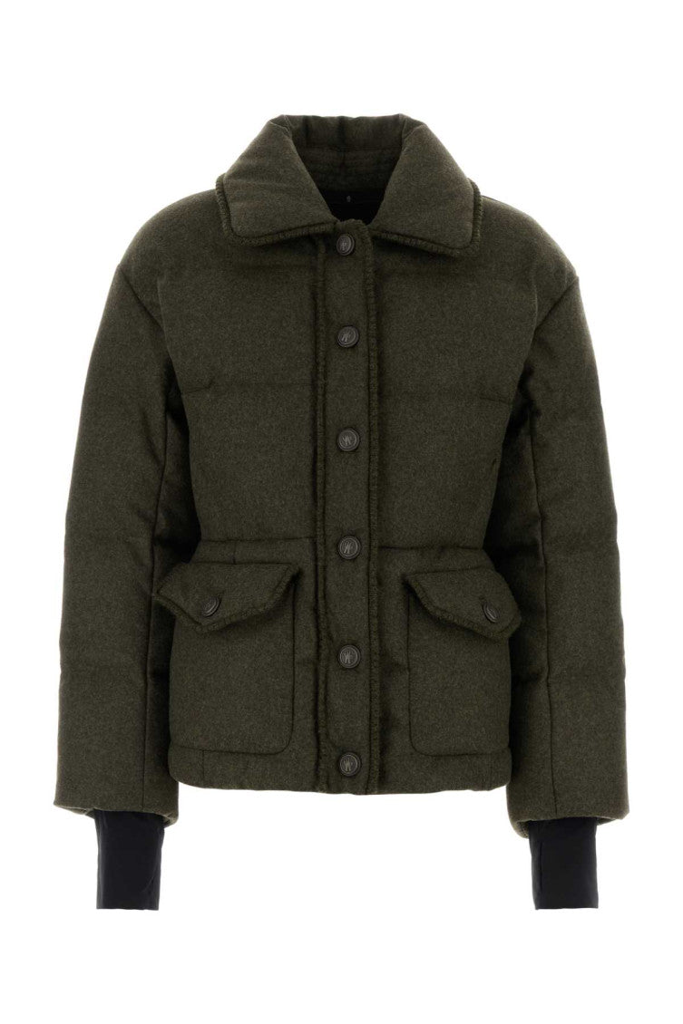 Green Shirt Collar Jacket 1