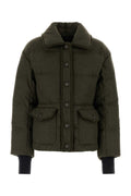 Green Shirt Collar Jacket 1
