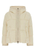 Off White Mock Collar Jacket 1