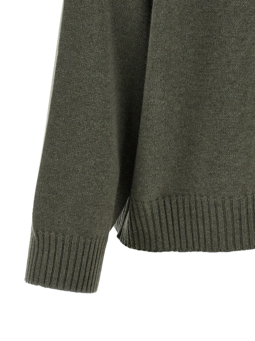 Green Knitted Turtle Neck Sweater 4