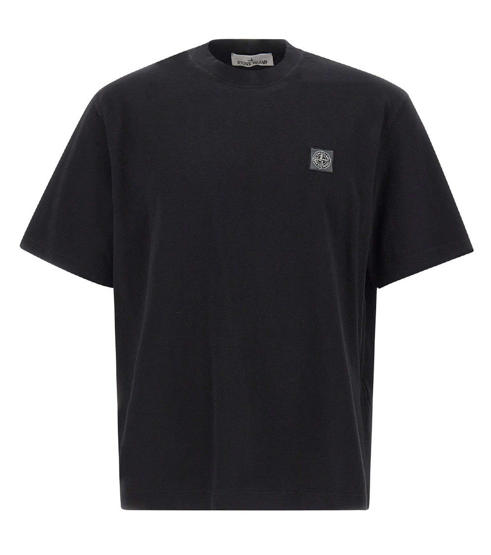 Black Regular Logo T-Shirt 1
