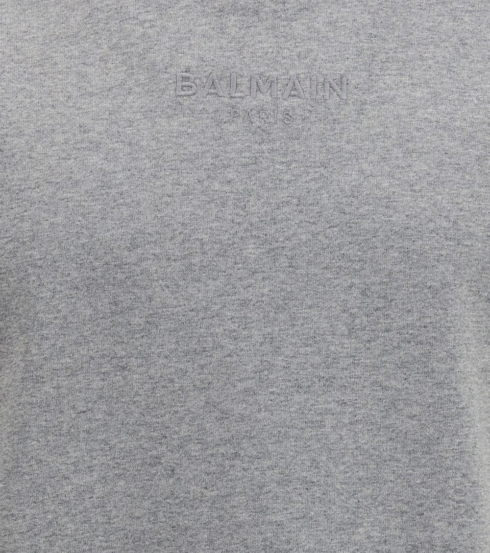 Grey Crew Neck T-Shirt 3