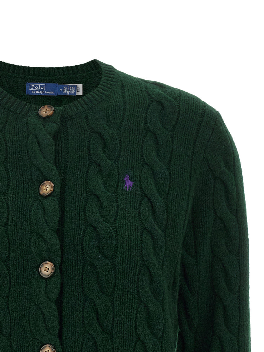 Green Knitted Crew Neck Sweater 3