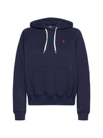 Blue Logo Hood Sweater 1