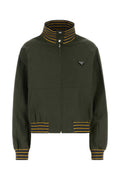 Green Turtle Neck Jacket 1