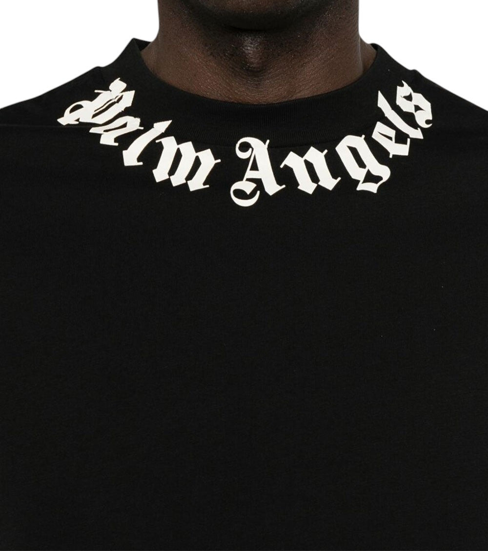 Black Logo Crew Neck T-Shirt 5