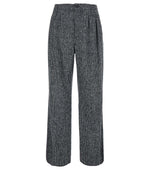Grey Textured Trousers 1