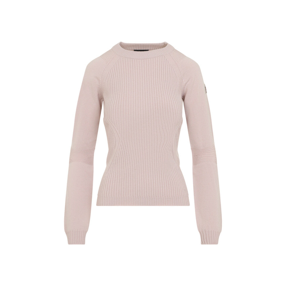 Light Pink Crew Neck Sweater 1