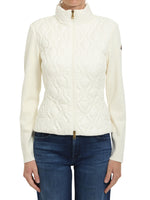 White Turtle Neck Cardigan 1