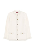 Off White Round Neck Sweater 1