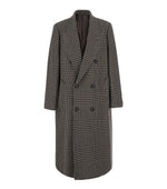 Beige Peaked Lapel Coat 1