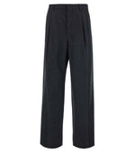 Grey Straight Trousers 1
