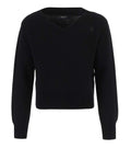 Black V Neck Sweater 1